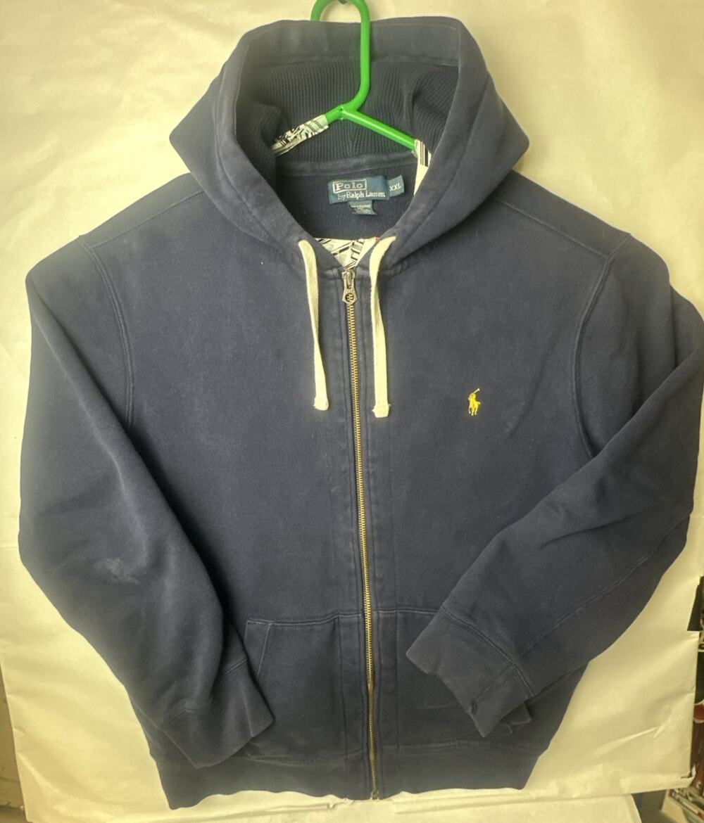 Polo Ralph Lauren Men's Classic Fleece Hoodie - Navy, XXL